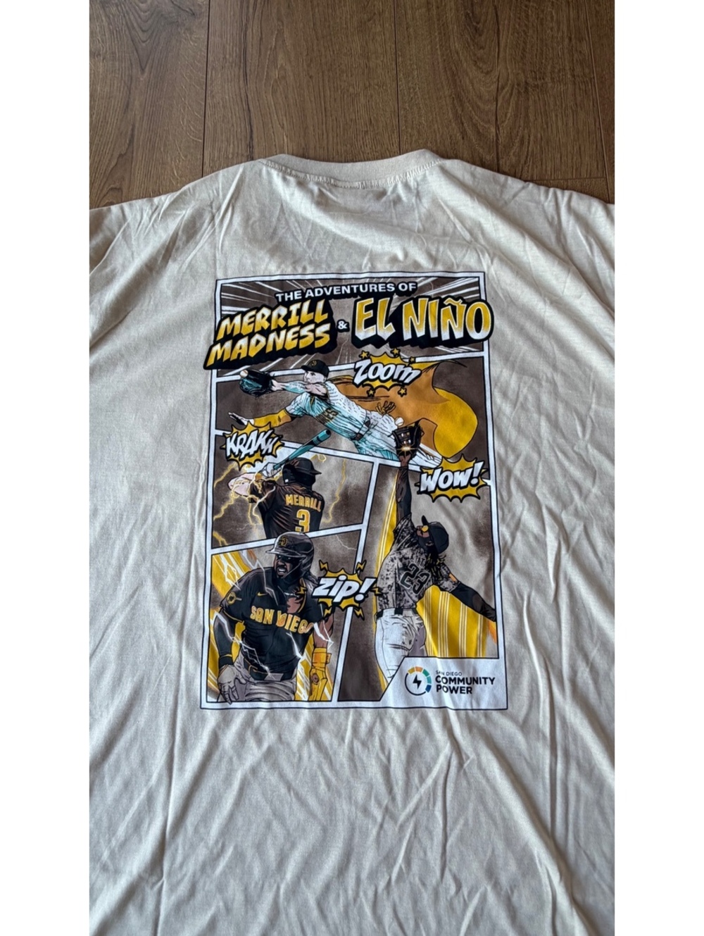 San Diego Padres Giveaway 8/10/26 Tatis/Merrill Super Heroes